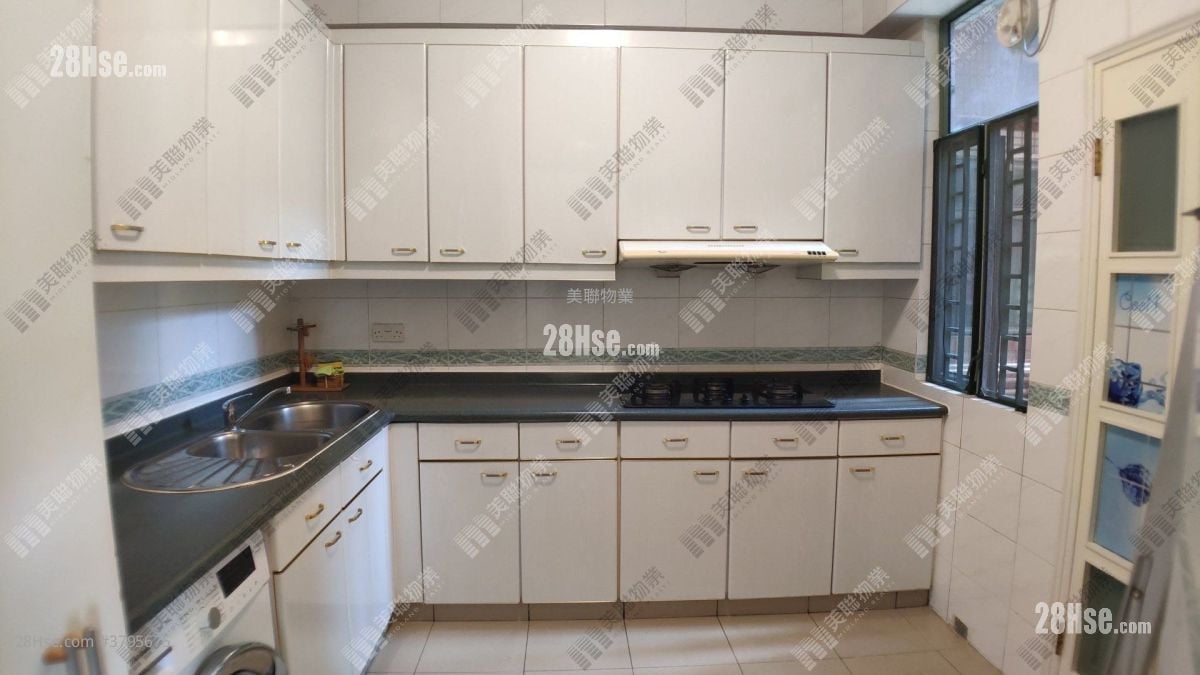 厨房: 奕翠园 租盘 3 房 , 3 浴室 1,022 平方尺