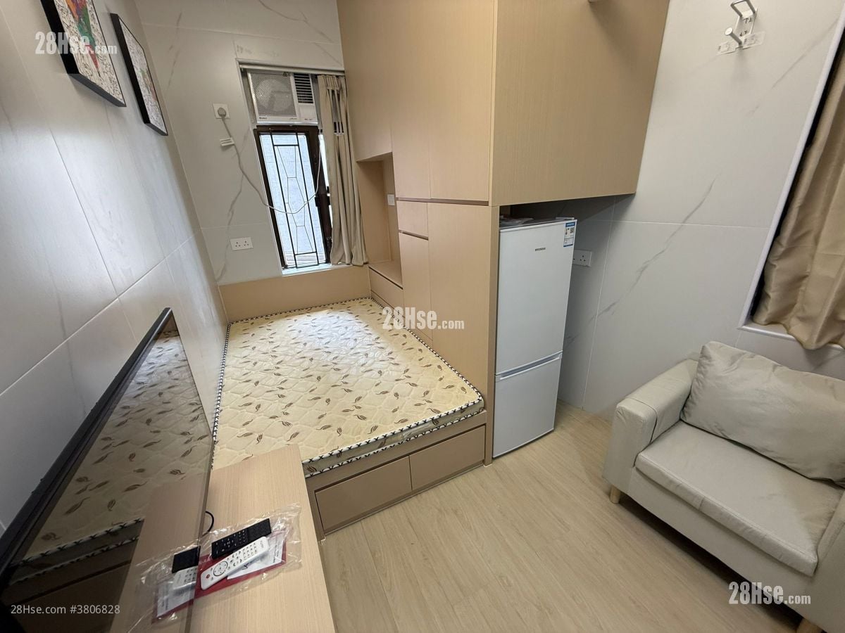 海景大厦 租盘 开放式间隔 , 1 浴室 170 平方尺