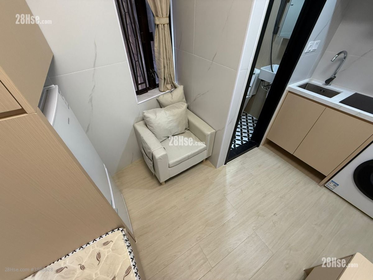 海景大厦 租盘 开放式间隔 , 1 浴室 170 平方尺