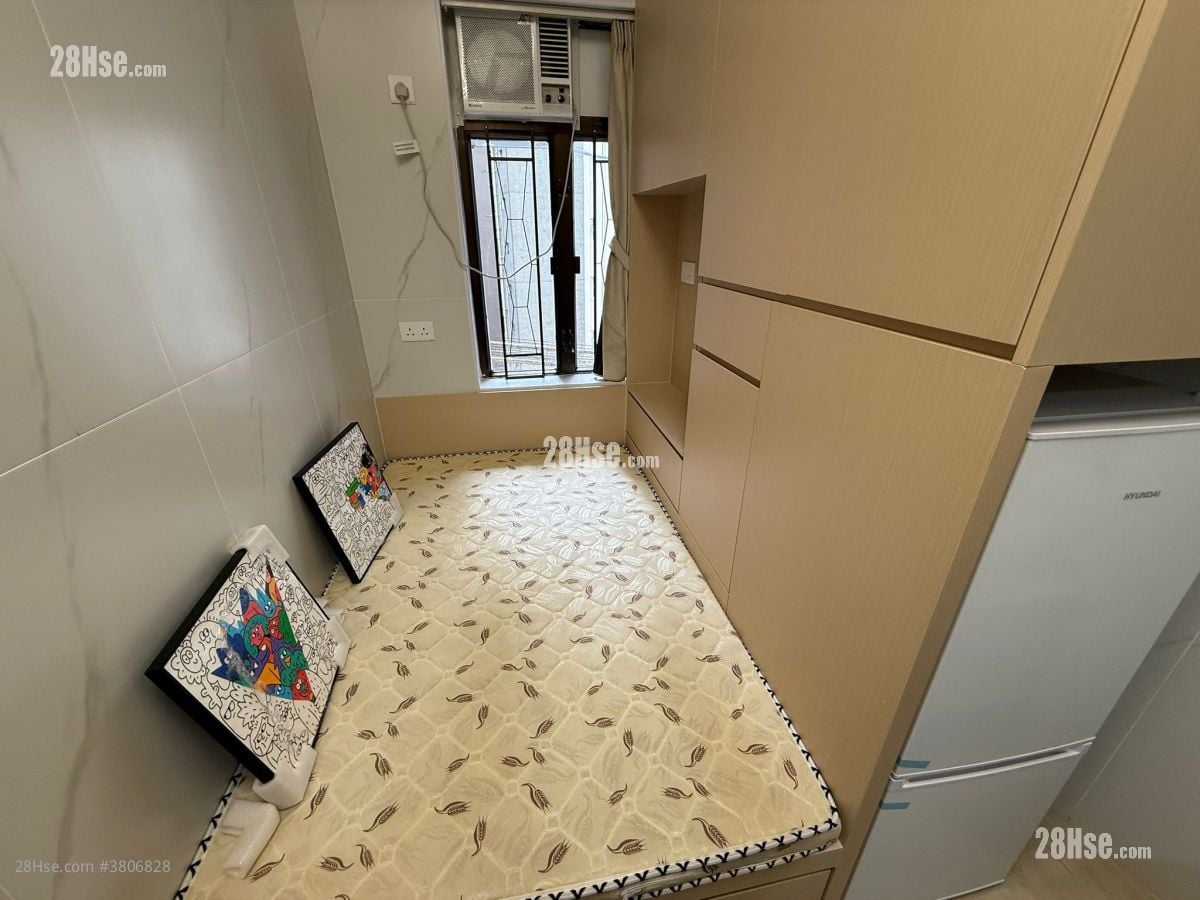 海景大厦 租盘 开放式间隔 , 1 浴室 170 平方尺