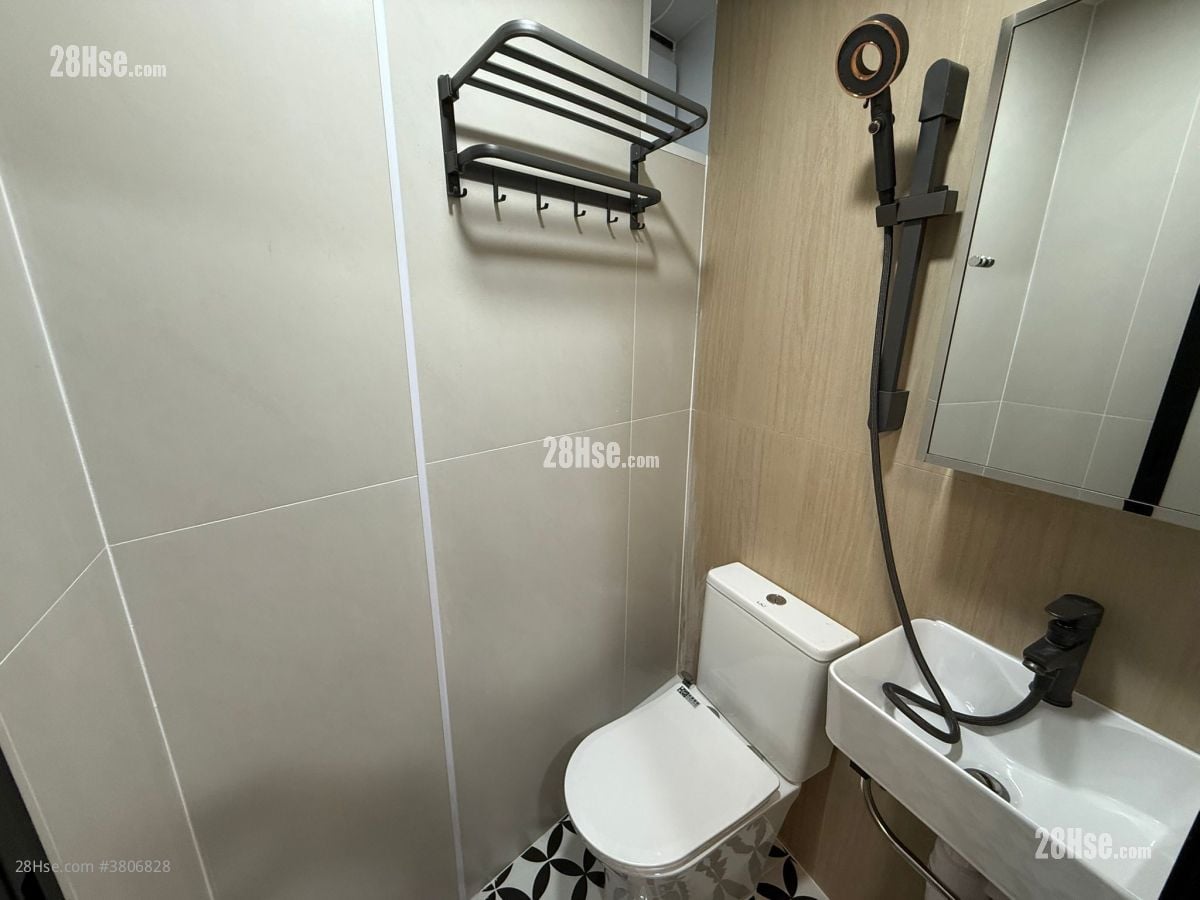 海景大厦 租盘 开放式间隔 , 1 浴室 170 平方尺