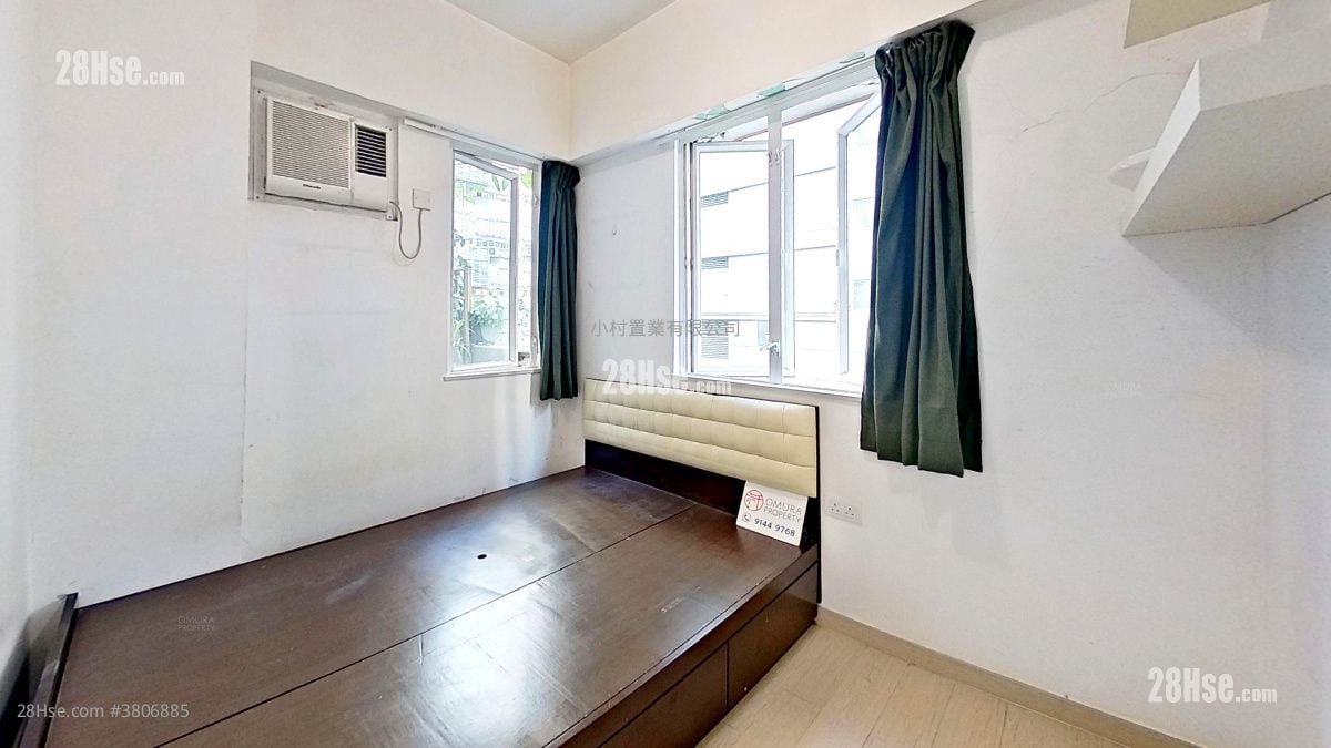 主人房: 高街81-85号 租盘 2 房 , 1 浴室 470 平方尺