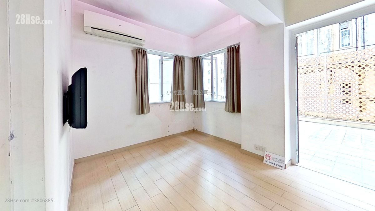 厅: 高街81-85号 租盘 2 房 , 1 浴室 470 平方尺