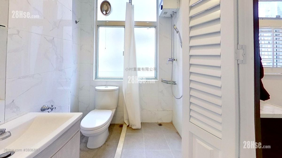 bathroom: Wai Yuen Building Rental 1 Bedroom , 1 Bathroom 219 ft²