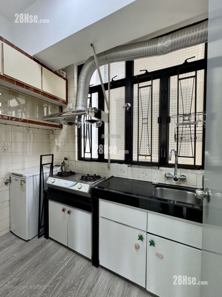 勵城花園 租盤 2 房 , 1 浴室 441 平方呎