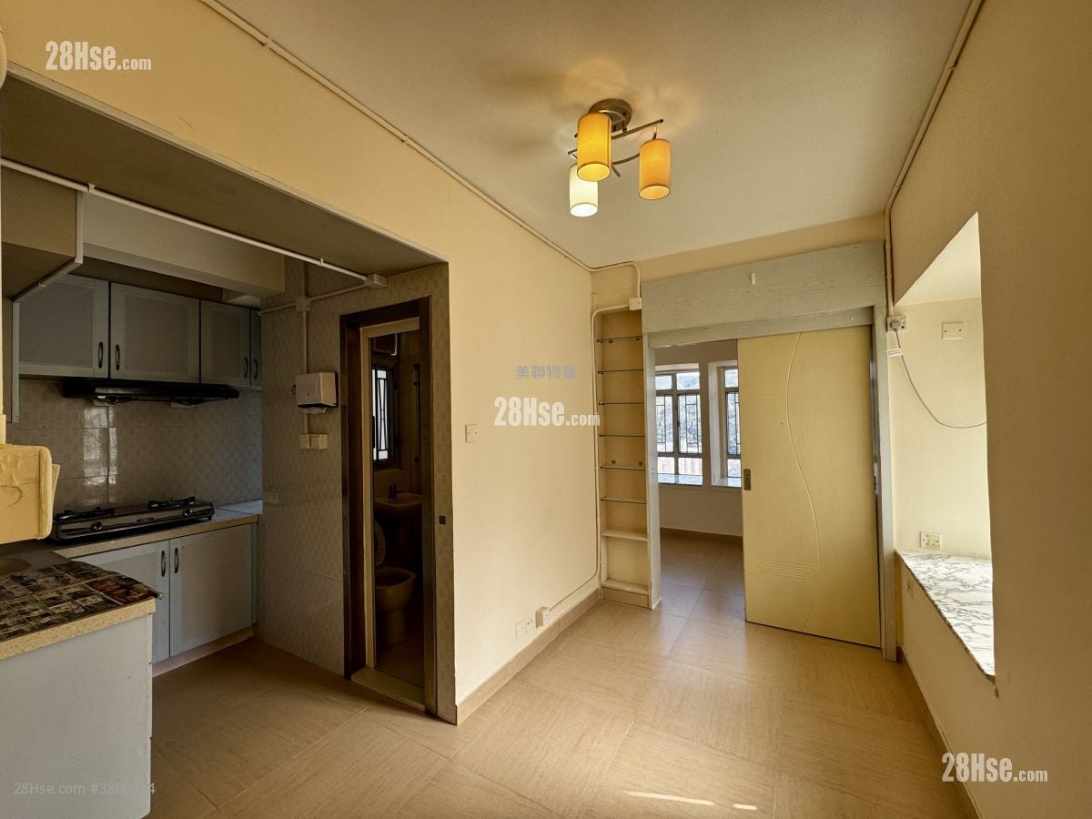 河畔花园 租盘 1 房 , 1 浴室 269 平方尺