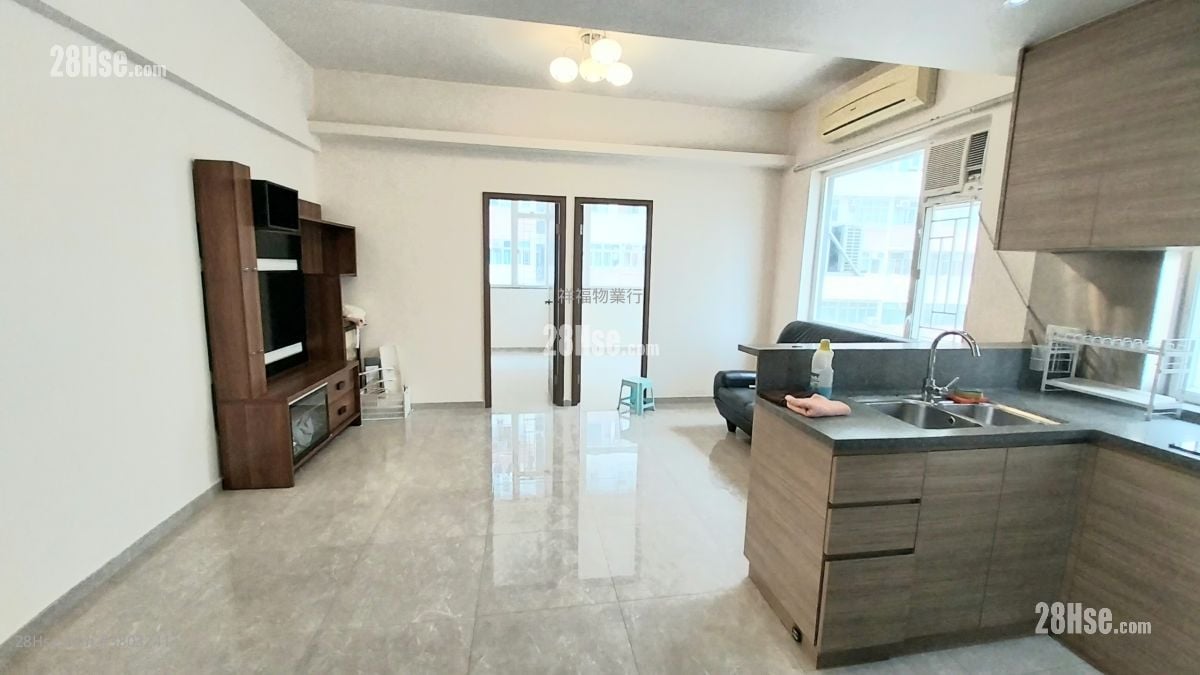 唐楼 租盘 2 房 , 1 浴室 490 平方尺