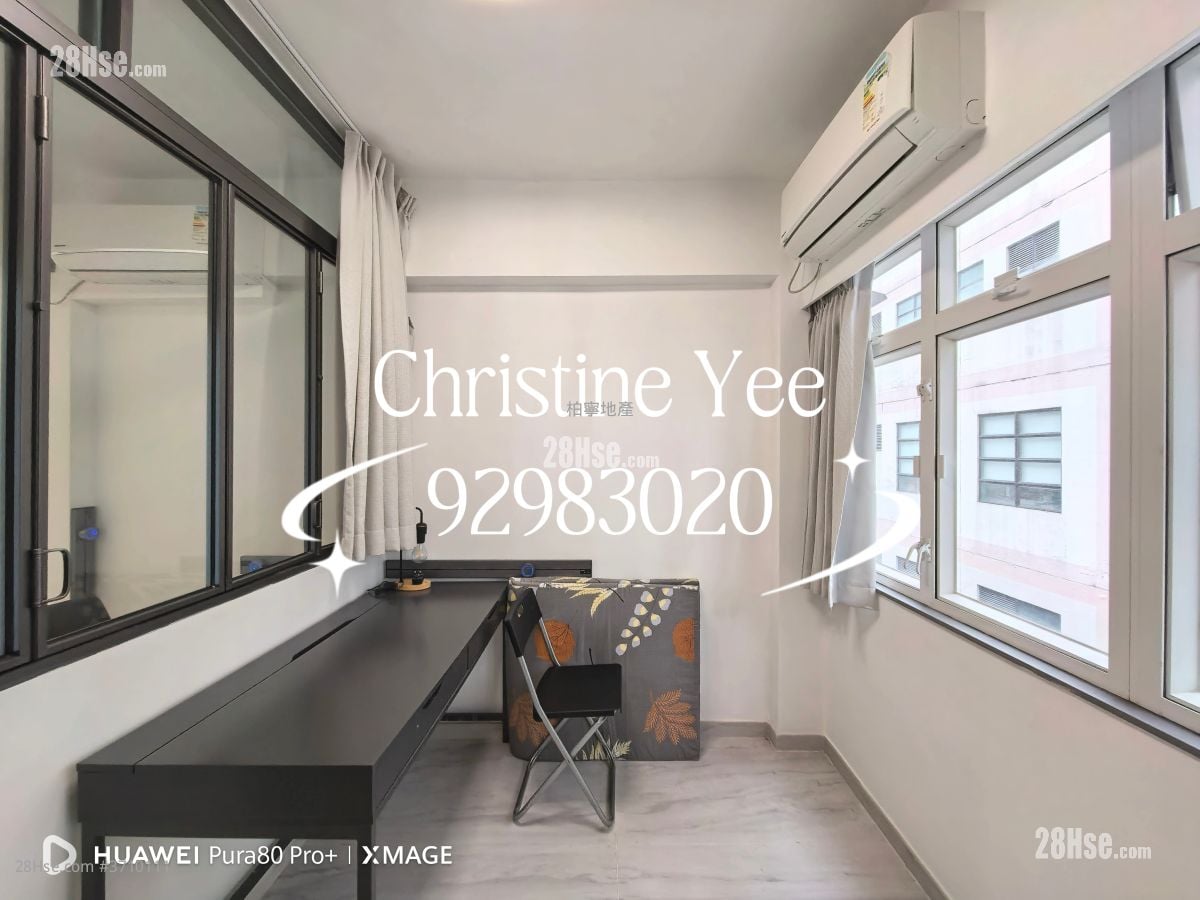 景祥大楼 租盘 2 房 , 1 浴室 367 平方尺