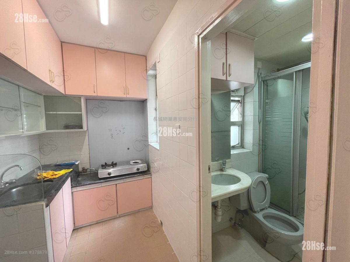 华信花园 租盘 2 房 , 1 浴室 427 平方尺