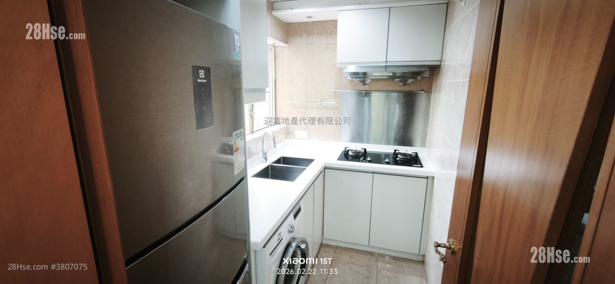 海逸豪園 租盤 2 房 , 1 浴室 547 平方呎