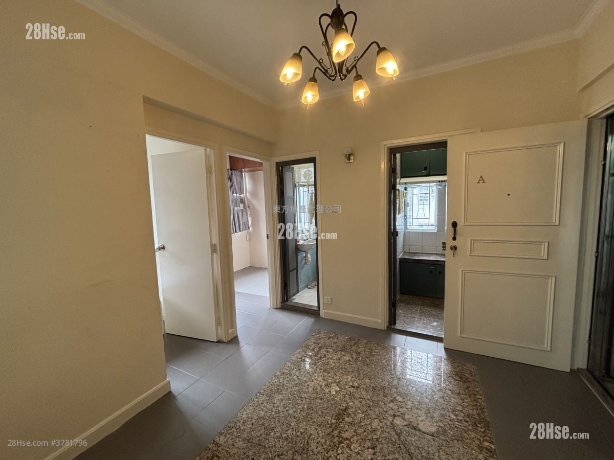 益富大厦 租盘 2 房 , 1 浴室 287 平方尺