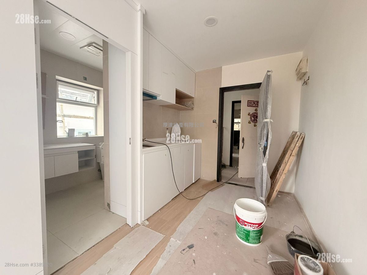 村屋 租盘 开放式间隔 , 1 浴室 350 平方尺