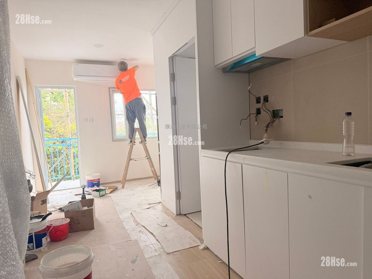 村屋 租盘 开放式间隔 , 1 浴室 350 平方尺