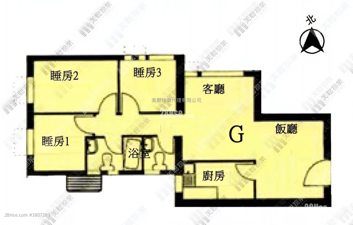 Beverly Garden Sell 3 Bedrooms , 1 Bathroom 592 ft²