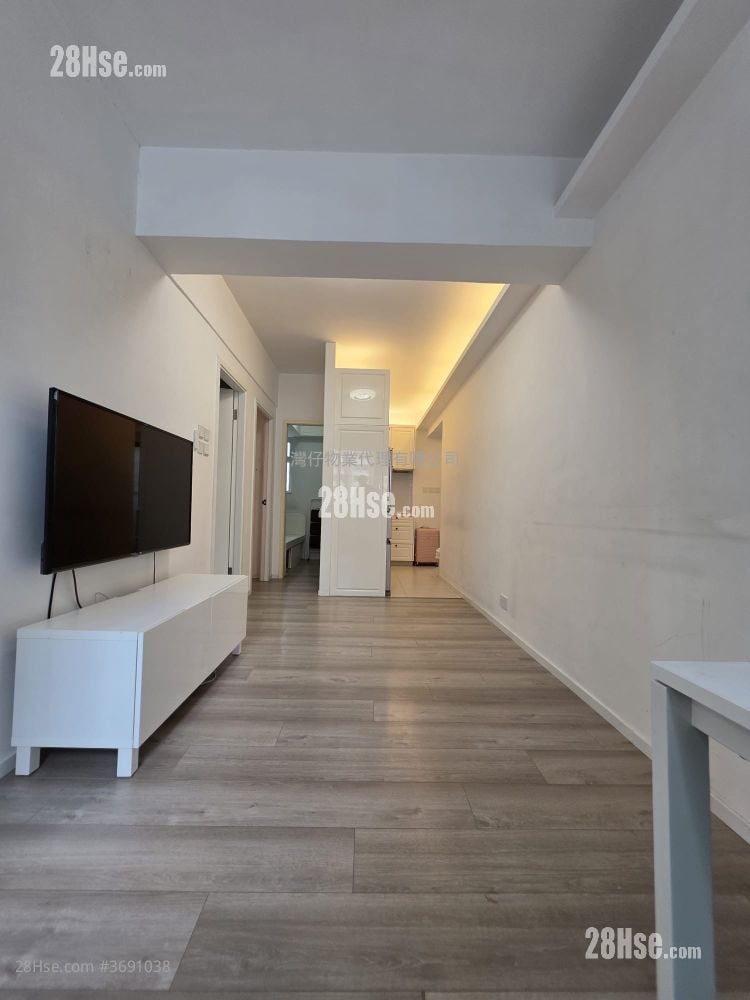 新都楼 租盘 3 房 , 1 浴室 490 平方尺