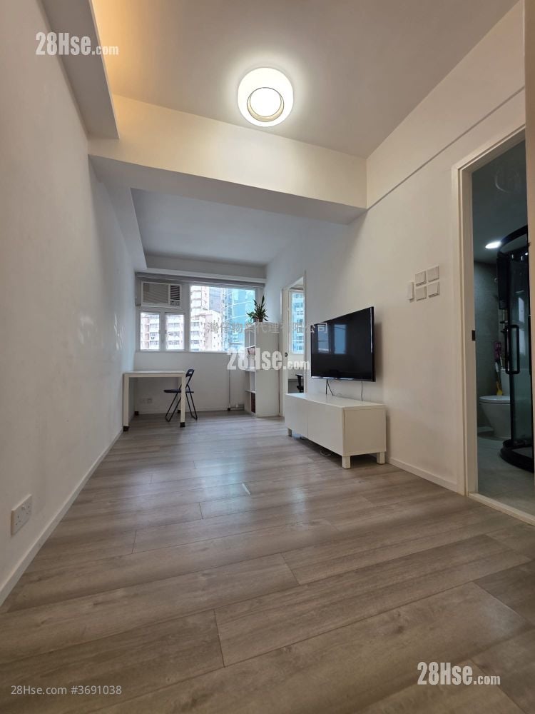 新都楼 租盘 3 房 , 1 浴室 490 平方尺