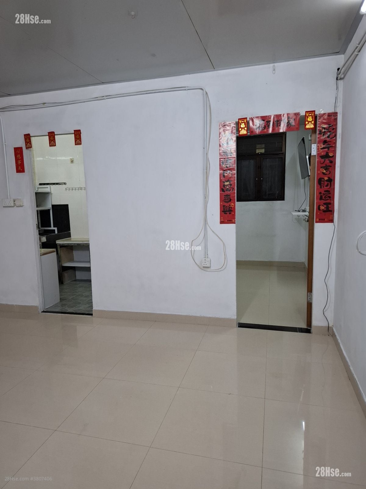 村屋 租盤 1 房 , 1 浴室 400 平方呎