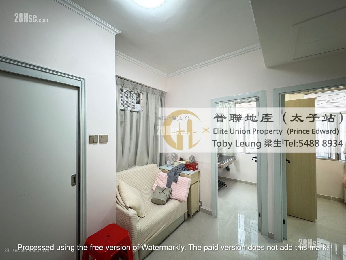 友来大厦 租盘 2 房 , 1 浴室 250 平方尺