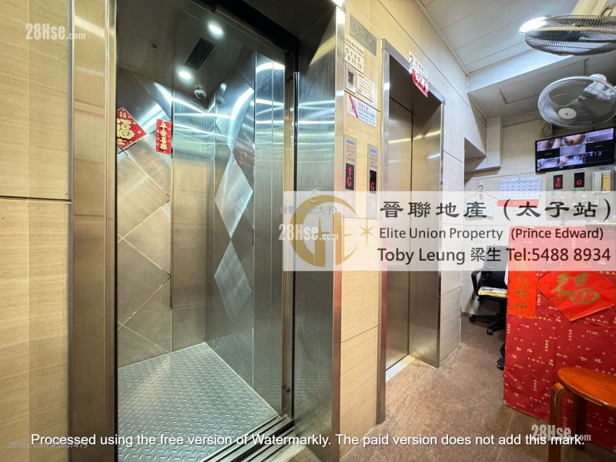 友来大厦 租盘 2 房 , 1 浴室 250 平方尺