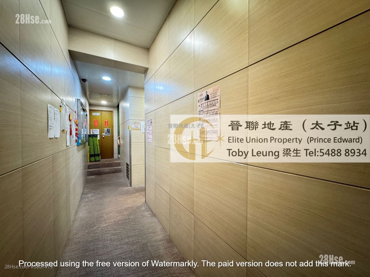 友来大厦 租盘 2 房 , 1 浴室 250 平方尺