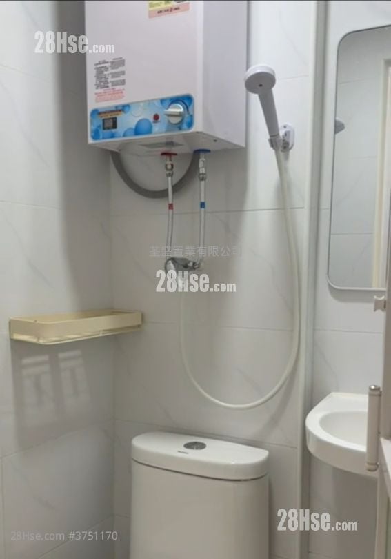 浴室: 卓明大厦 租盘 开放式间隔 , 1 浴室 180 平方尺