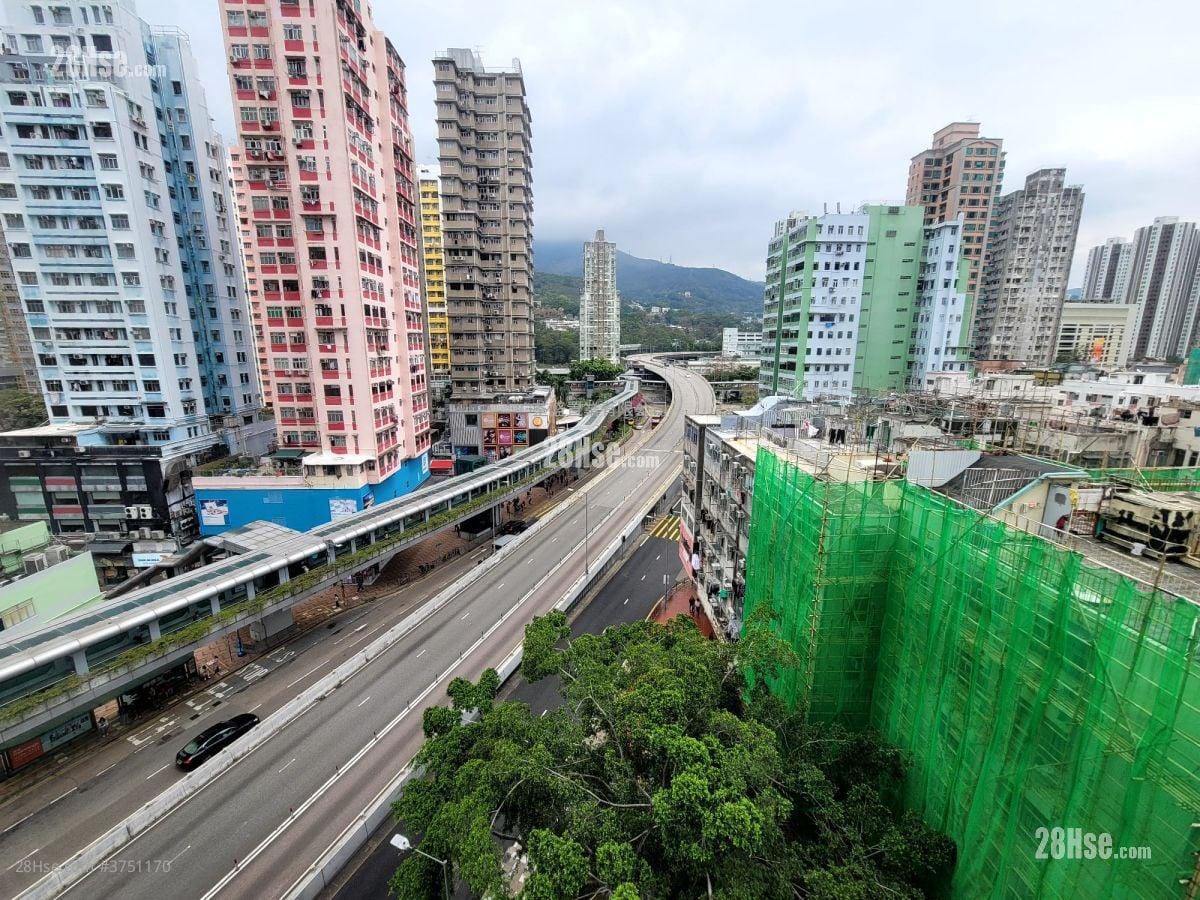 景观: 卓明大厦 租盘 开放式间隔 , 1 浴室 180 平方尺