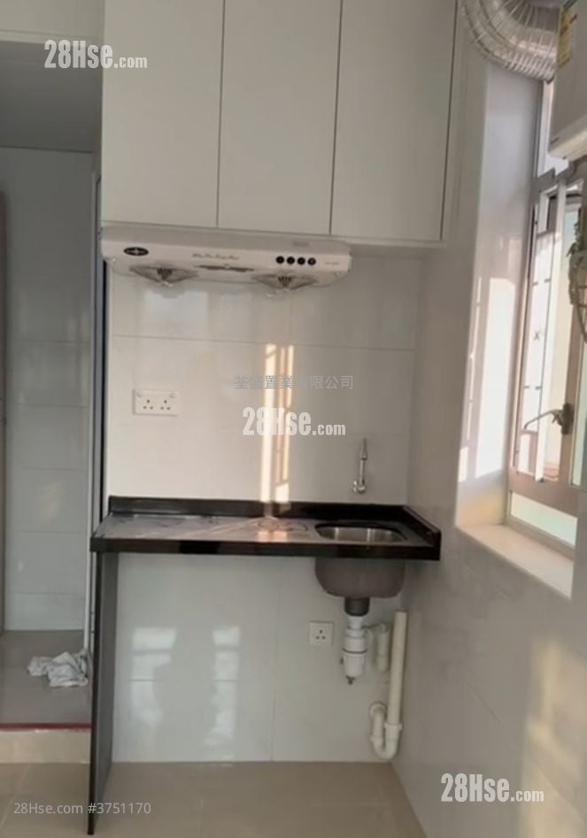 厨房: 卓明大厦 租盘 开放式间隔 , 1 浴室 180 平方尺