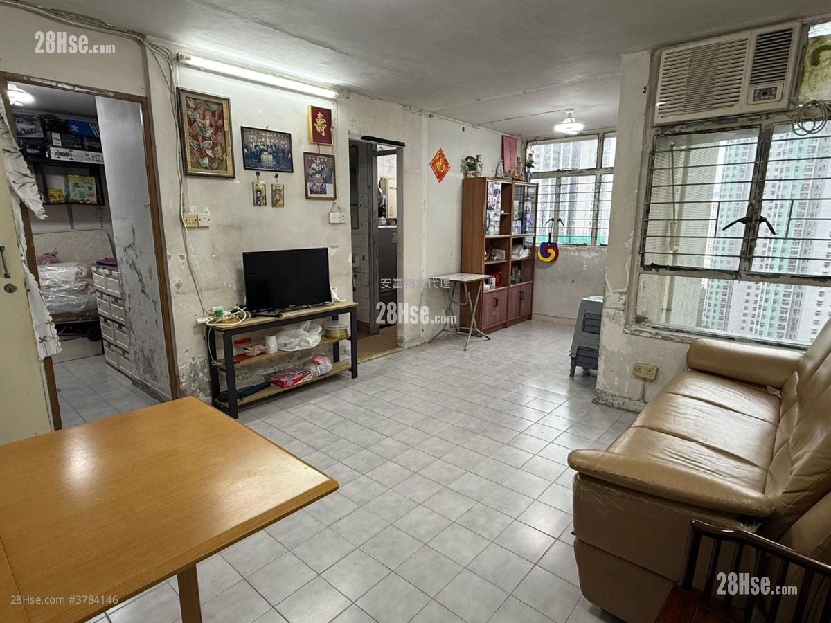 富善邨 售盘 2 房 , 1 浴室 381 平方尺