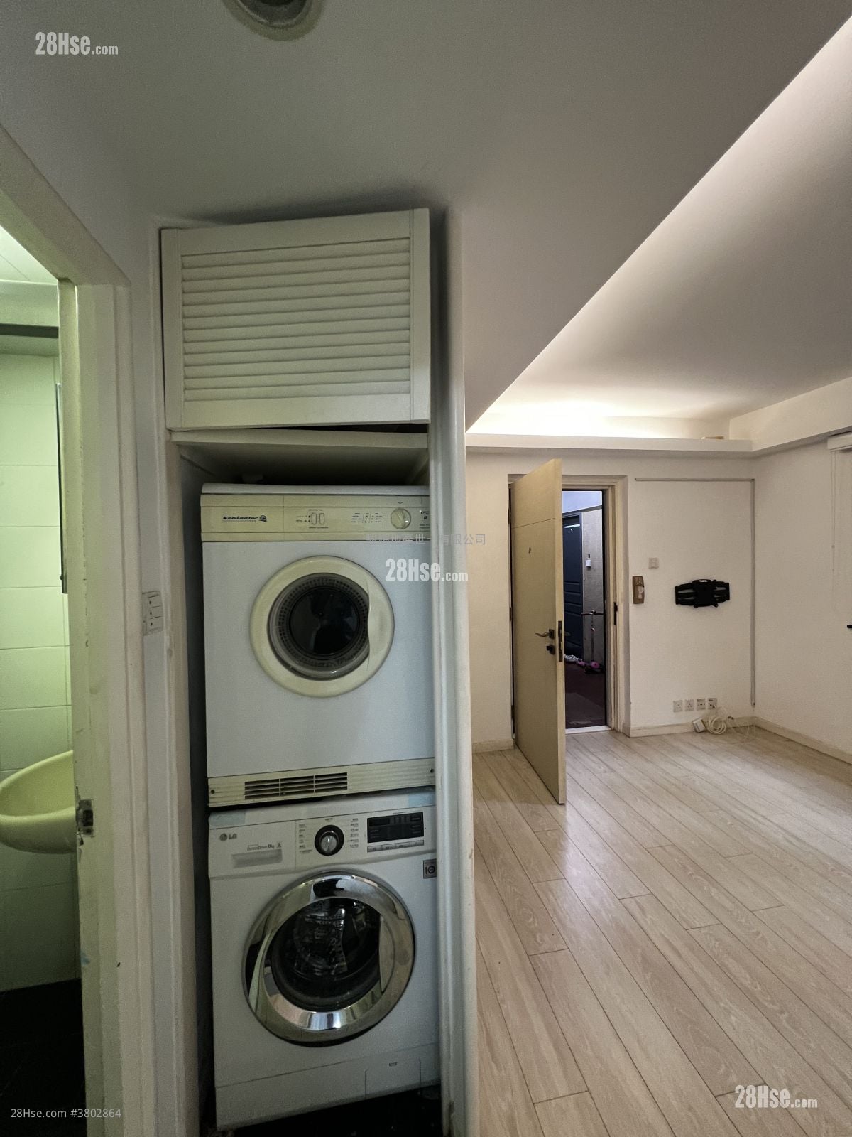 协和大厦 租盘 2 房 , 1 浴室 420 平方尺