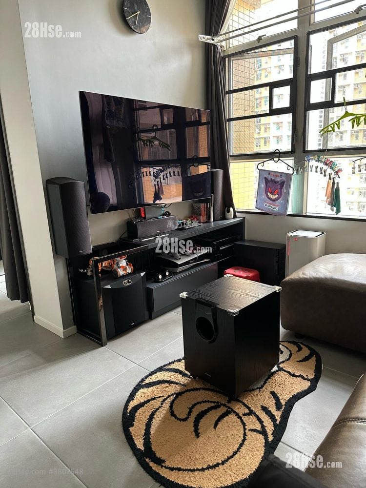 愉翠苑 售盤 2 房 , 1 浴室 516 平方呎