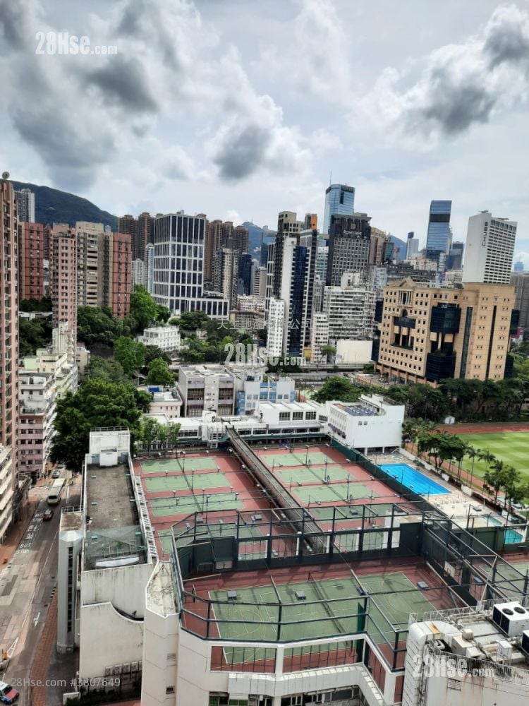 China Tower Rental 2 Bedrooms , 1 Bathroom 513 ft²