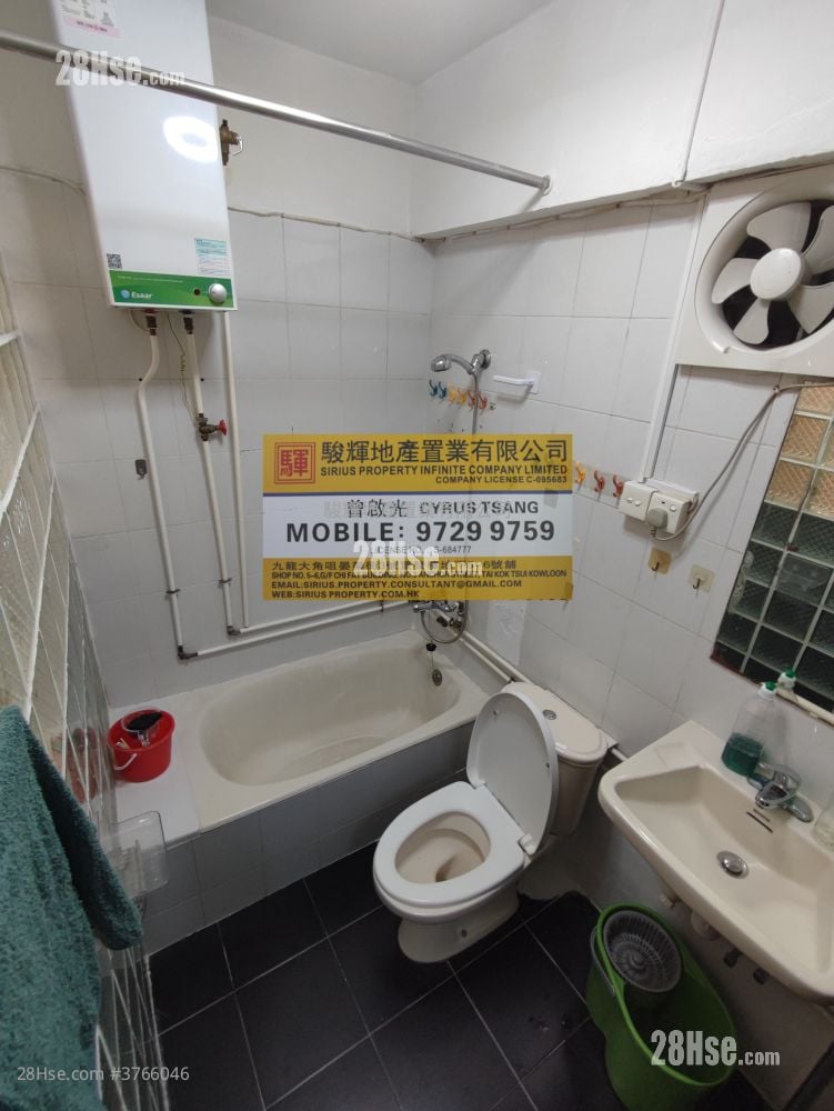 金淞大厦 租盘 2 房 , 1 浴室 314 平方尺