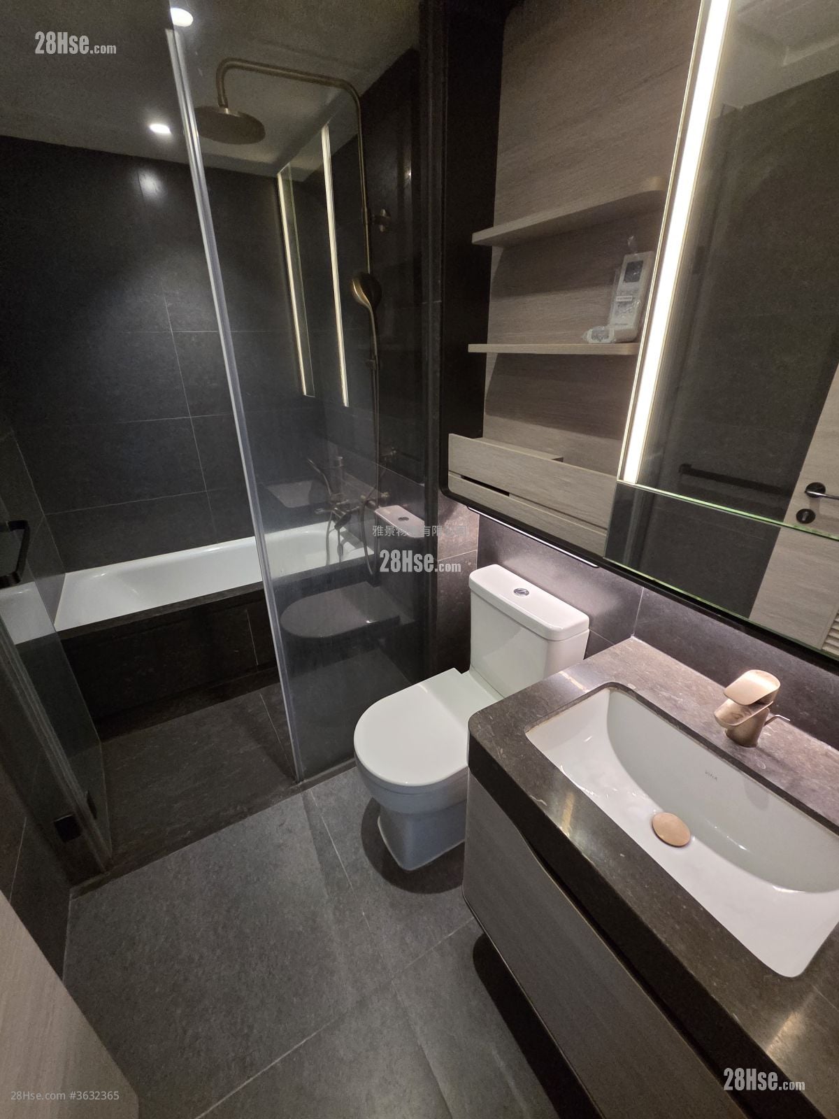 柏蔚山 租盘 1 房 , 1 浴室 570 平方尺