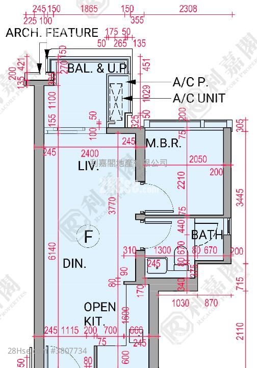 瑜悦 售盘 1 房 , 1 浴室 343 平方尺