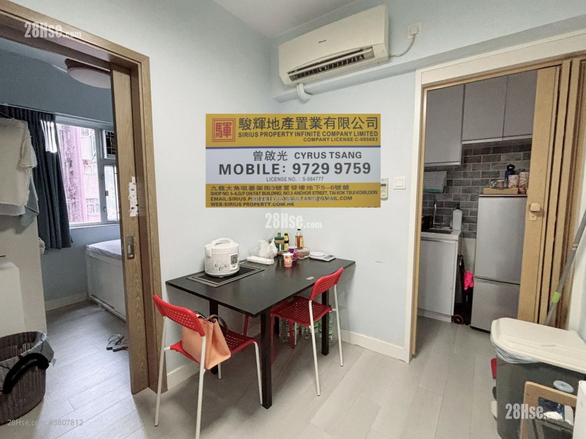 永富大廈 售盤 2 房 , 1 浴室 296 平方呎