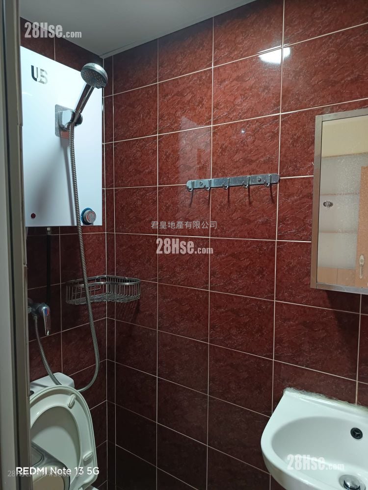 华美楼 租盘 开放式间隔 , 1 浴室 130 平方尺