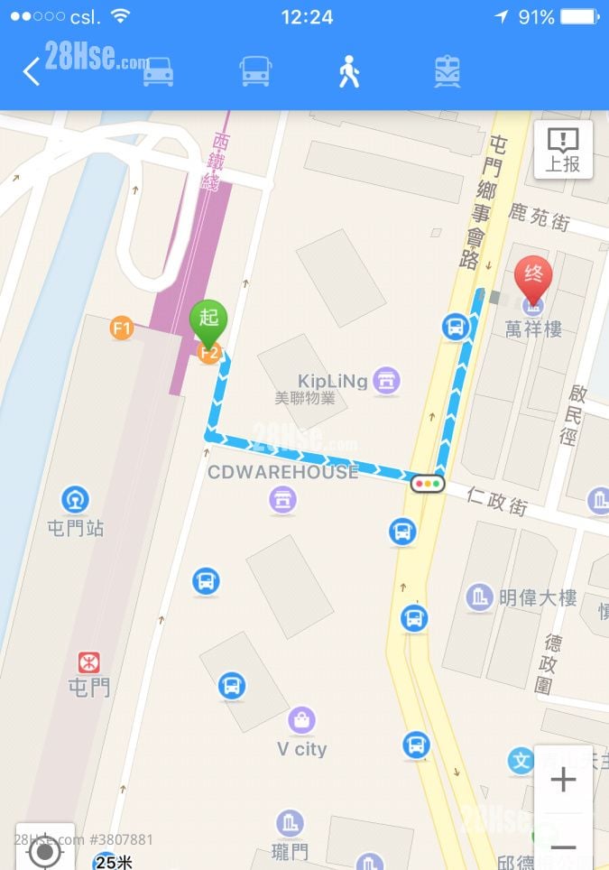 美恒楼 租盘 1 房 , 1 浴室 431 平方尺