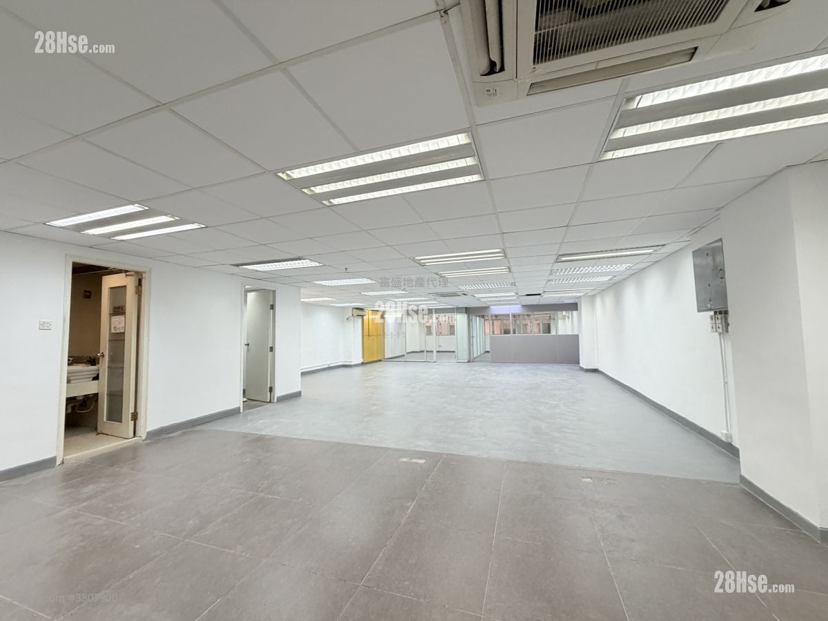 香港工业中心 租盘 2 房 2,000 平方尺