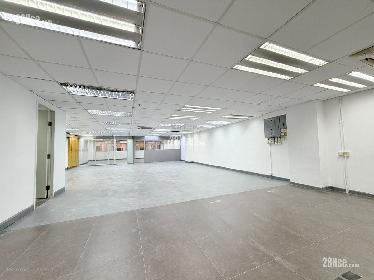 香港工业中心 租盘 2 房 2,000 平方尺