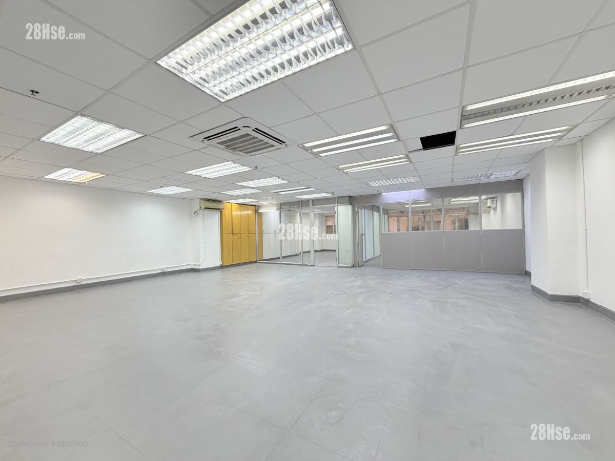 香港工业中心 租盘 2 房 2,000 平方尺