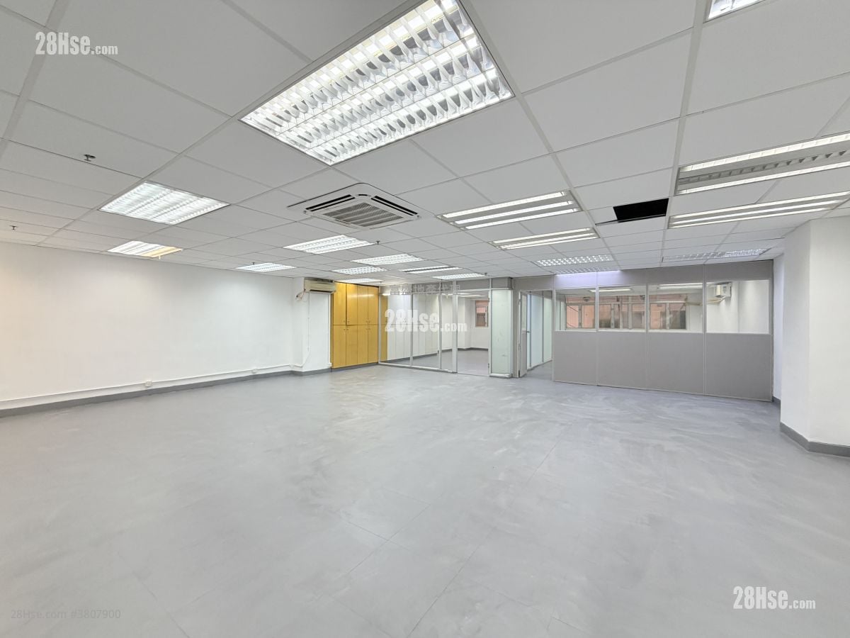 香港工业中心 租盘 2 房 2,000 平方尺