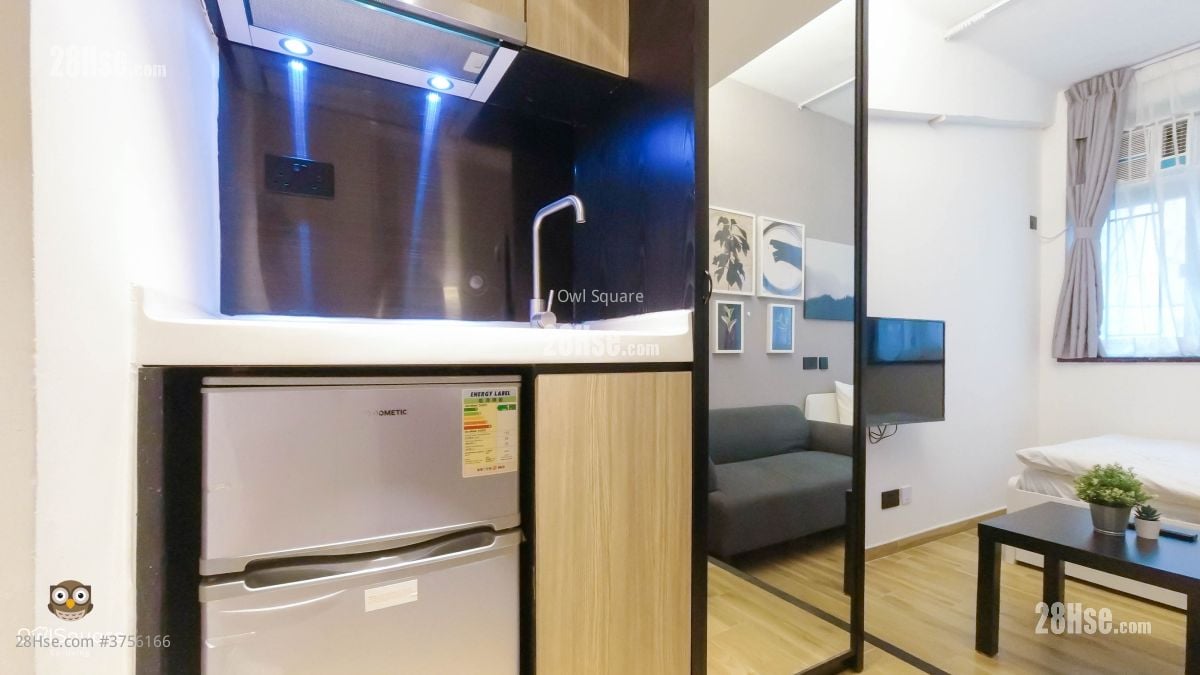 皇冠大厦 租盘 开放式间隔 , 1 浴室 170 平方尺