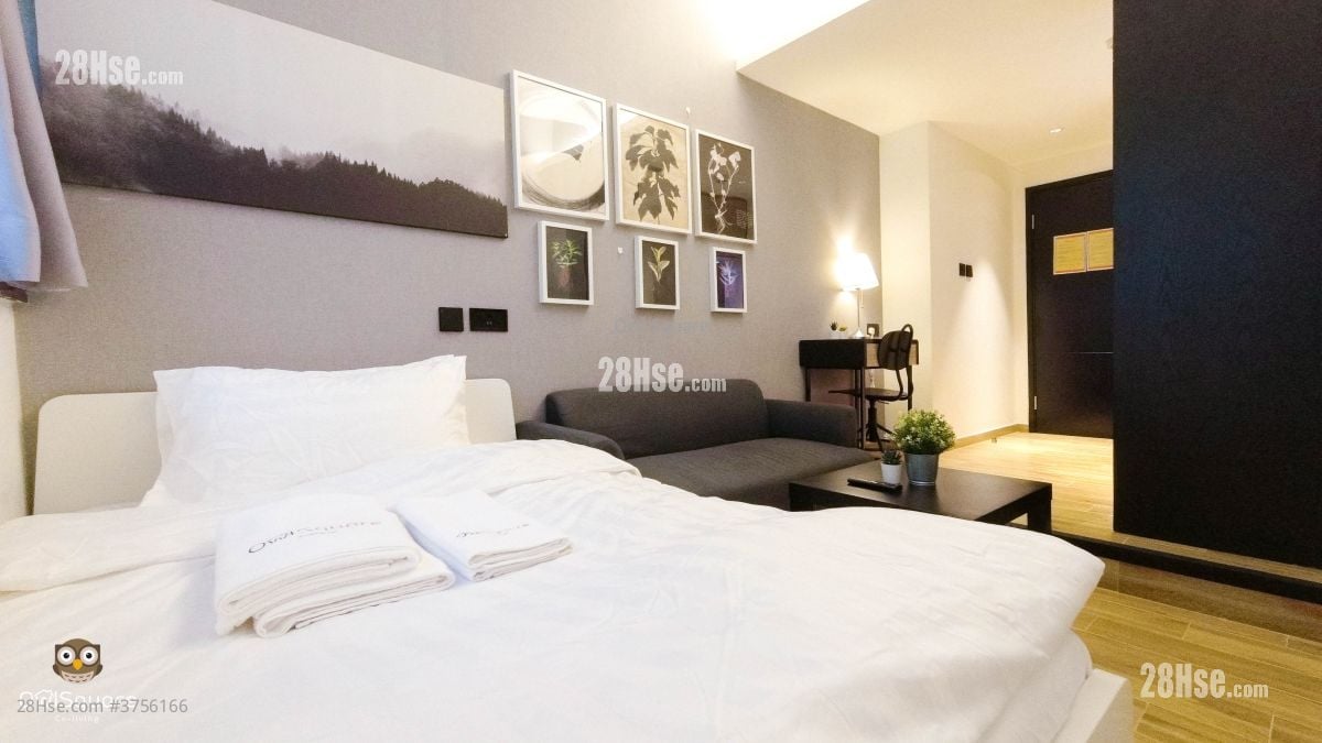 皇冠大厦 租盘 开放式间隔 , 1 浴室 170 平方尺