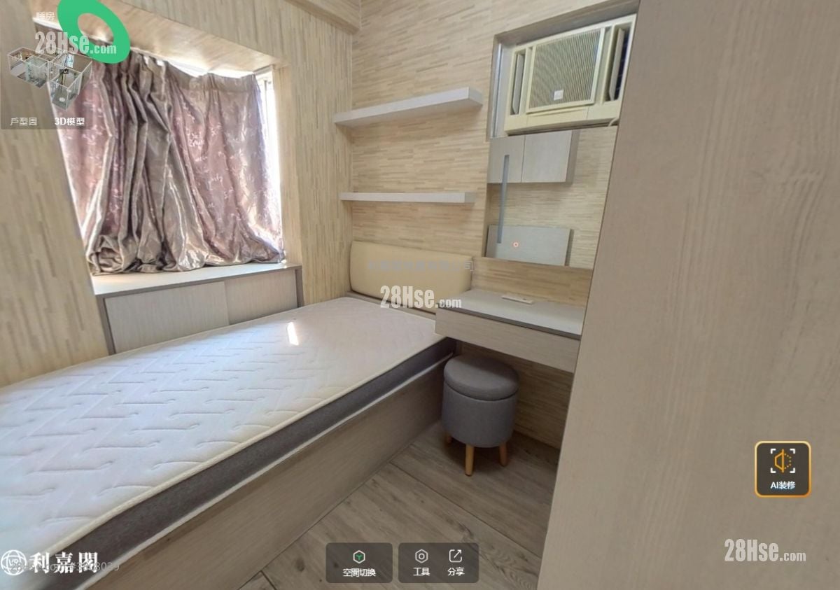 新都广场 售盘 2 房 , 1 浴室 411 平方尺