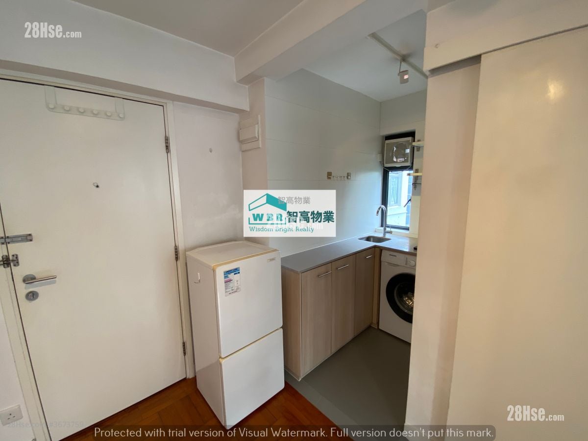 东祥大厦 租盘 1 房 , 1 浴室 267 平方尺