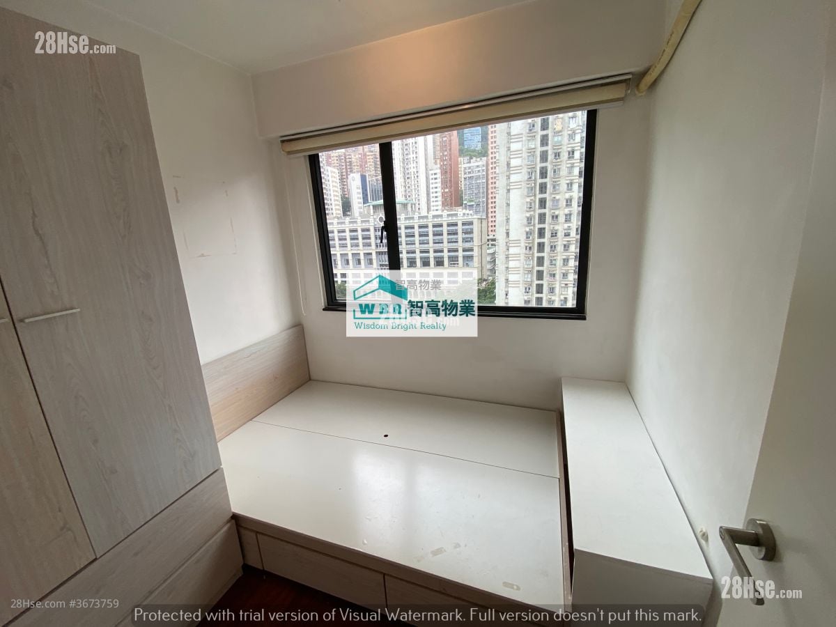 东祥大厦 租盘 1 房 , 1 浴室 267 平方尺