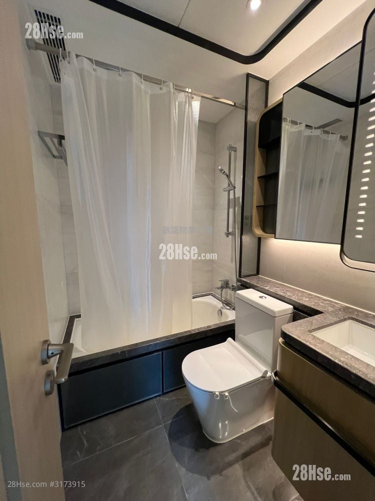 维港1号 租盘 2 房 , 1 浴室 427 平方尺