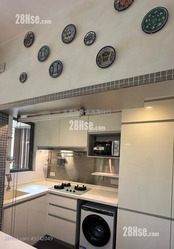 汇豪山 租盘 2 房 , 1 浴室 455 平方尺