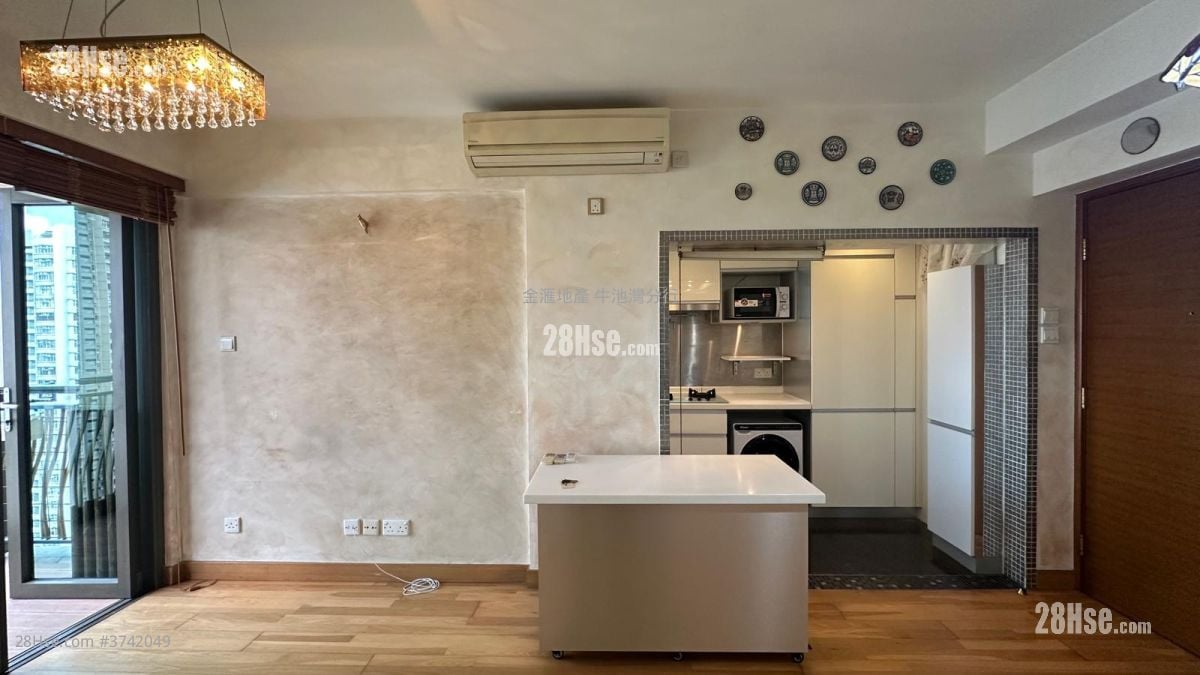 汇豪山 租盘 2 房 , 1 浴室 455 平方尺