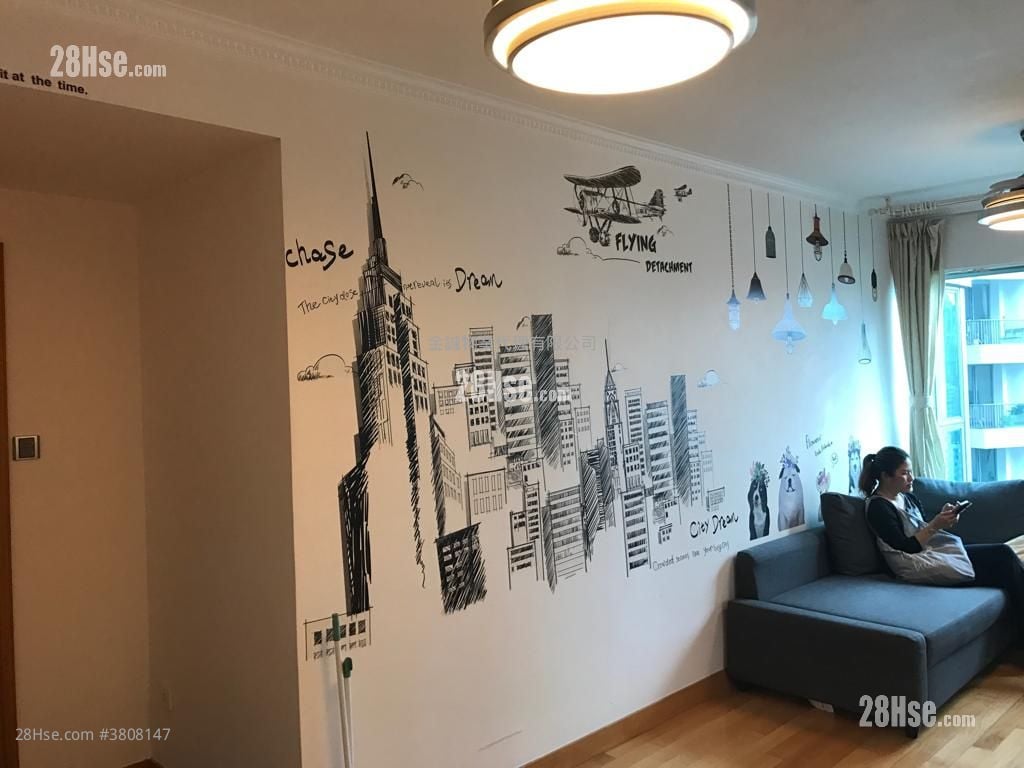 帝后华庭 售盘 2 房 , 1 浴室 534 平方尺